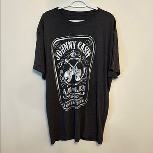 Johnny Cash Graphic T-Shirt - Black